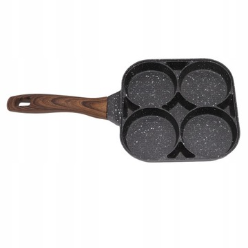 Patelnia do smażenia z 4 otworami zapobiega