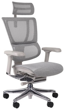 Ergonomiczny fotel biurowy IOO 2 Siatka Szary