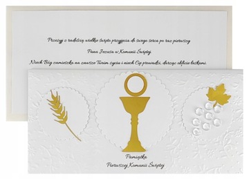 KARNET 134 - Pamiątka Pierwszej Komunii Świętej