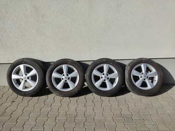 KOLA PNEUMATIKY LETNÍ RÁFKY HLINÍK 17 NISSAN QASHQAI J10 5X114.3 40300EY17C