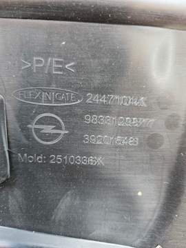 NÁRAZNÍK PŘEDNÍ OPEL VIVARO C 3 III ZAFIRA D NOVÝ