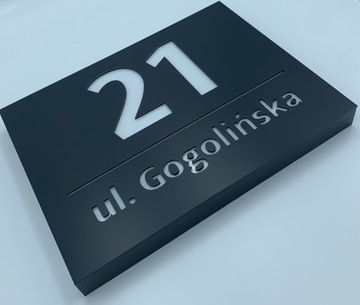 Подсветка светодиодного номера дома 20х30 ЦВЕТОВ