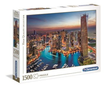 Puzzle 1500 Dubai Marina Clementoni 31814