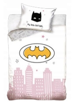 POŚCIEL NIEMOWLĘCA DZIECIĘCA KOMPLET BATMAN