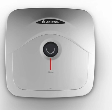 Электрический водонагреватель Andris R 10 над умывальником