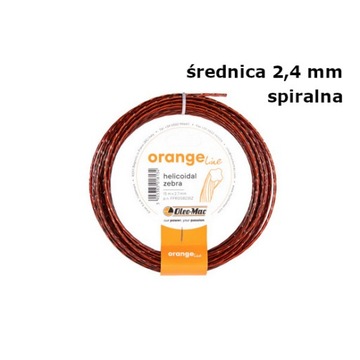 Żyłka do kos Oleo-Mac 2,4mm/15m spiralna Zebra