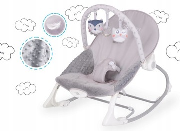 Кресло-качалка Ricokids с вибрацией - вереск