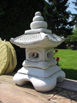 Большой садовый светильник из бетона PAGODA (P5) ALA-SHOP