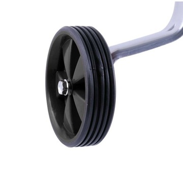 БОКОВЫЕ КОЛЕСА ВЕЛОСИПЕДА ОПОРНЫЕ КОЛЕСА 12–20, РЕГУЛИРУЕМАЯ ВЫСОТА, ЧЕРНЫЕ