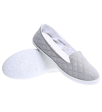 Buty damskie wsuwane tenisówki slip on lekkie buty sportowe 15438