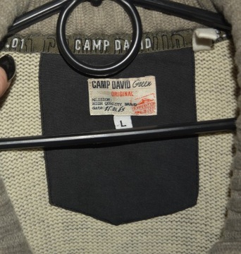 Rozpinany sweter Camp David L