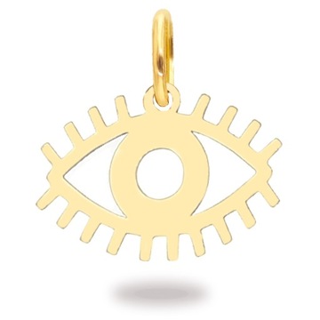 Złota zawieszka oko PR. 585