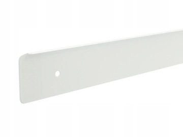 LISTWA BOCZNA DO BLATÓW R5 38MM BIAŁA LEWA