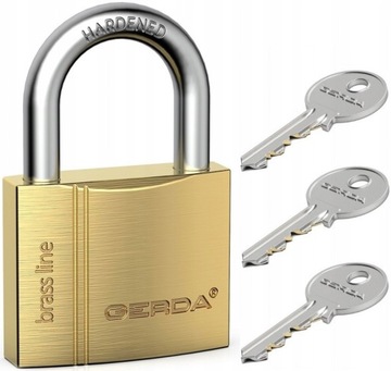 KŁÓDKA GERDA MOSIĘŻNA ZATRZASKOWA BRASS LINE S50