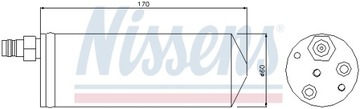 NISSENS SUŠIČ KLIMATIZACE NISSAN INTERSTAR 0 2