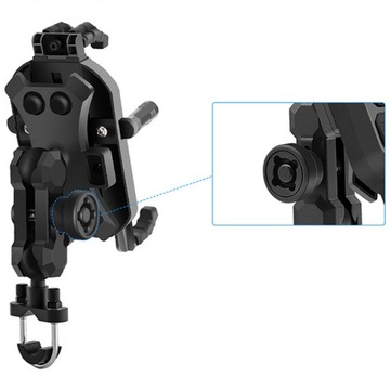 ДЕРЖАТЕЛЬ ДЛЯ МОТОЦИКЛА, АНТИВИБРАЦИОННЫЙ, ДОЖДЕВОЙ, SOLID QUAD