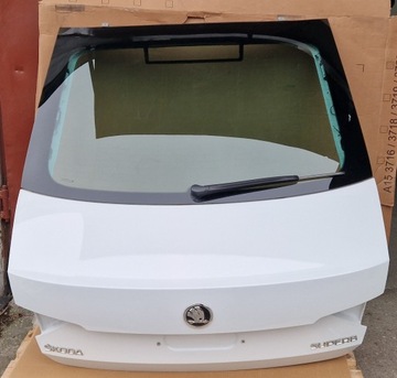 KLAPA TYŁ SKODA SUPERB III SEDAN LS9R ORYGINAŁ IDEAŁ