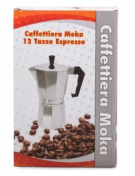 KAWIARKA ZAPARZACZ DO KAWY 600ml ALUMINIOWA