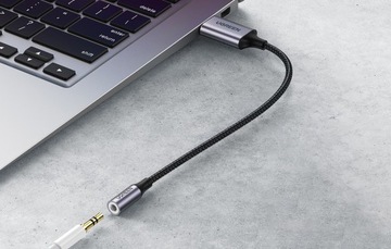 Аудиоадаптер UGREEN CM477 USB — Mini Jack 3,5 мм