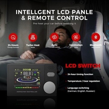 ПАРКОВОЧНОЕ ОБОГРЕВАНИЕ 8КВТ 12/24В 230В WEBASTO С ВЕНТИЛЯЦИЕЙ И СТАРТ/СТОП BT