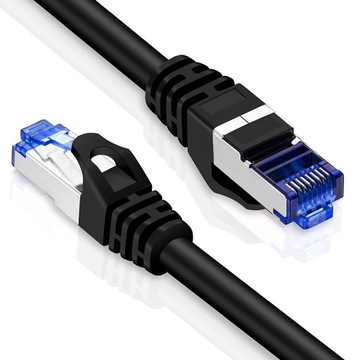 СЕТЕВОЙ КАБЕЛЬ LAN S/FTP CAT.6a НАРУЖНЫЙ КАБЕЛЬ ETHERNET RJ45 CAT 6a 25 м