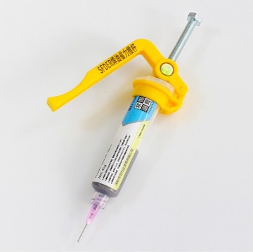 Пистолет-дозатор экструдера для паяльной пасты или клея в шприце