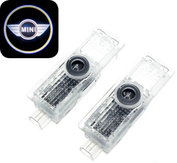 MINI Led Logo Projektor Cooper Clubman R50 I INNE!