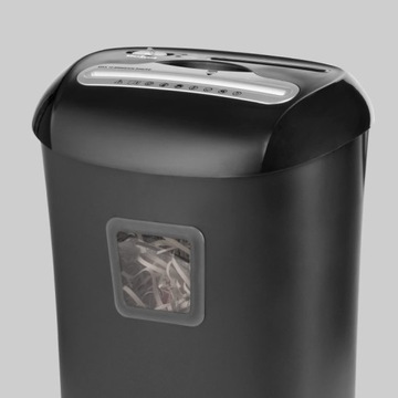 МОЩНЫЙ УНИЧТОЖИТЕЛЬ БУМАГИ, КОМПАКТ-ДИСКОВ, ДОКУМЕНТОВ, КАРТОЧЕК С КОРЗИНОЙ ОБЪЕМОМ 21 Л.