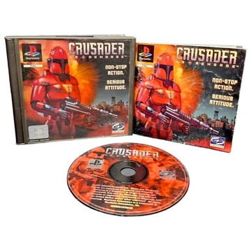 CRUSADER NO REMORSE Sony PlayStation (PSX PS1 PS2 PS3) gra retro
