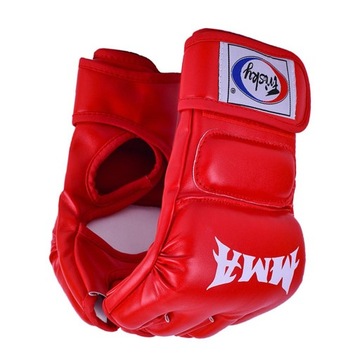 wkv-MMA Grapling Gloves, Профессиональные боксерские перчатки с полупальцами, черные