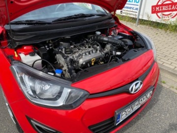 Hyundai i20 I Hatchback 5d Facelifting 1.1 CRDi 75KM 2013 Hyundai i20 KLIMATYZACJA CENTRALNY ZAMEK EL.SZYBY KOMPUTER SERWISOWANY GWA, zdjęcie 18