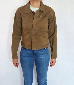 kurtka WRANGLER Crop Jacket military S 36 wiosna