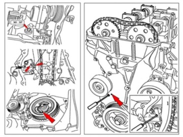 ИНСТРУМЕНТ ГРМ ДЛЯ Ford Focus Fiesta Volvo Mazda 1.4 1.6 1.8 2.0 Di TDCi TDDi