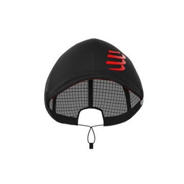КЕПКА Compressport Racing Trucker | ЧЕРНЫЙ КРАСНЫЙ