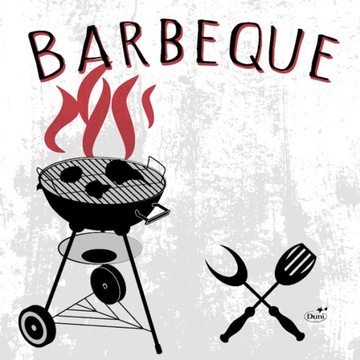 SERWETKI GASTRONOMICZNE BBQ 33X33 20SZT. 3WARSTWY