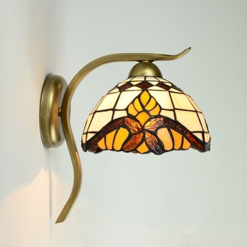 Lampa witrażowa styl Tiffany