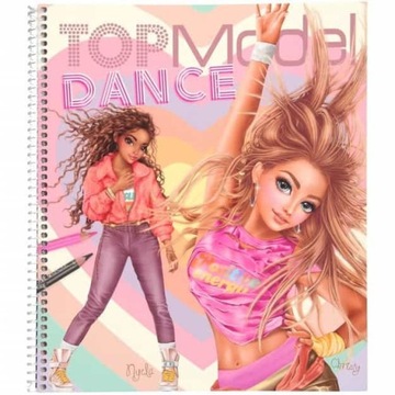 Top Model 12227 Kolorowanka szablony Dance