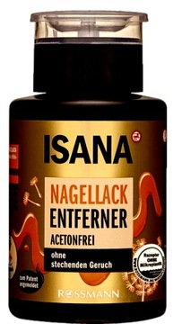Isana zmywacz do paznokci bez acetonu 175ml