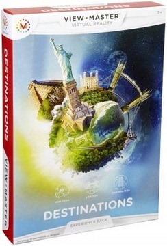 VIEW MASTER DESTINATION VR DLL69 Ciekawe miejsca