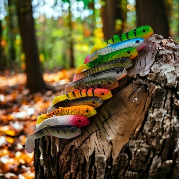 Набор Savage Gear Cannibal Ripper 8 см для щуки, 18 предметов - классический