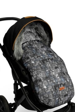 NIEPRZEMAKALNY ŚPIWOREK DO WÓZKA SANEK GONDOLI