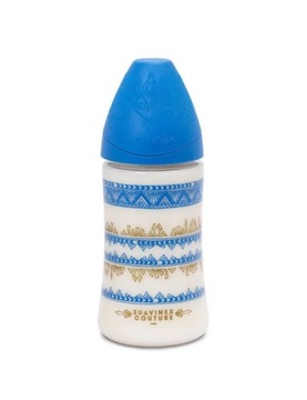 Suavinex Butelka z silikonowym smoczkiem 270 ml