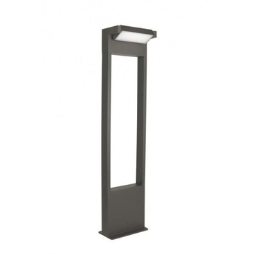 Słupek oświetleniowy źródło LED 58 cm szary