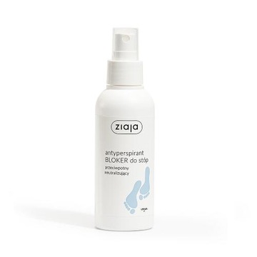 ZIAJA STOPY Antyperspirant Bloker do stóp,100 ml