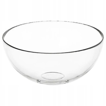 TREND GLASS - СТЕКЛЯННАЯ ЧАША - КРУГЛЫЙ - 20,5 СМ