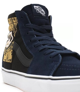 Buty zamszowe sportowe za kostkę Vans Sk8-Hi r. 36