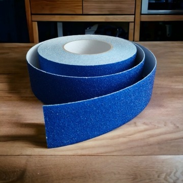 Не сколькая лента 50/12 м для лестницы синяя бумажная технология на открытом воздухе внутри