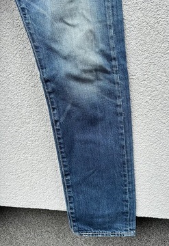 Levis 508 W31 L32 stylowe niebieskie spodnie jeansowe Levi’s strauss