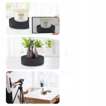 Поворотный стол 360° Подставка для фотографий без зеркала