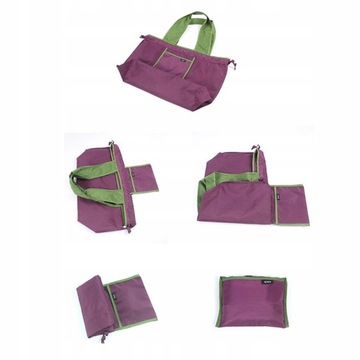 Большая многоразовая сумка для покупок на шнурке.